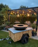 BBQ PLANCHA VUURSCHAAL, te Koop / Te Huur, Ophalen, Zo goed als nieuw, Houtskool