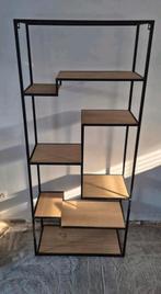 Open industriële wandkast, Huis en Inrichting, Kasten | Boekenkasten, Ophalen, 50 tot 100 cm, Zo goed als nieuw, 150 tot 200 cm
