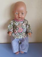 Poppenkleertjes poppenkleding Baby pop 40-43c setje 136, Ophalen of Verzenden, Nieuw, Babypop
