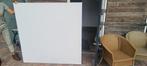 tafelblad wit melamine rondom afgewerkt 150 x 150, Ophalen, 150 tot 200 cm, Vierkant, Nieuw