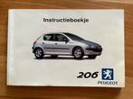 Peugeot 206 instructieboekje zeer nette staat, Auto diversen, Handleidingen en Instructieboekjes, Ophalen of Verzenden