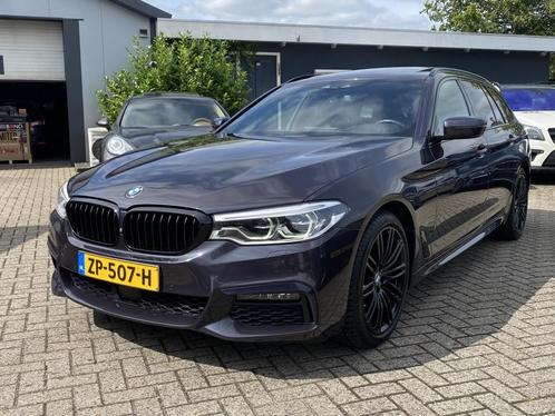 Bmw 5-serie Touring 540D X-Drive 2018 M-Pakket Dealerauto BT, Auto's, BMW, Bedrijf, 5-Serie, ABS, Adaptieve lichten, Airbags, Airconditioning