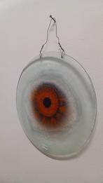 Glazen Wanddecoratie - Oog, Ophalen of Verzenden, Zo goed als nieuw