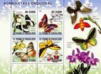 2008 Sao Tomé Fauna Flora Insecten Vlinders en Motten, Ophalen of Verzenden, Postfris, Dier of Natuur