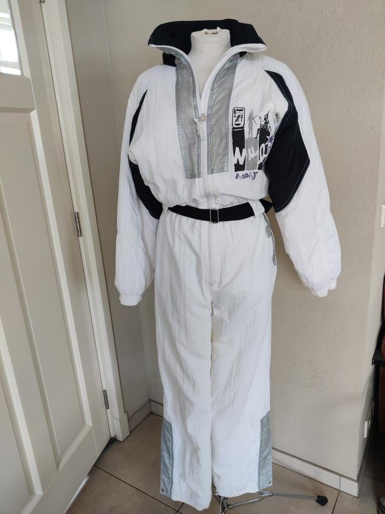 Vintage skipak maat 40, Maat 38/40 (M), Blauw, Overige typen, Ophalen of Verzenden