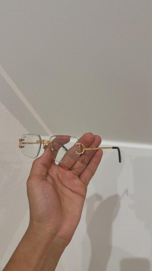 Cartier bril origineel!, Sieraden, Tassen en Uiterlijk, Oorbellen, Zo goed als nieuw, Overige materialen, Goud, Ophalen of Verzenden