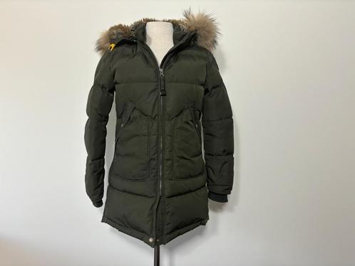 Groene jas van Parajumpers Young small 176 / XS / S, Kinderen en Baby's, Kinderkleding | Maat 176, Zo goed als nieuw, Meisje, Jas