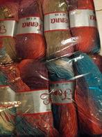 Nog 6 bollen Fenna in deze kleuren, Hobby en Vrije tijd, Ophalen of Verzenden, Nieuw, Breien of Haken, Wol of Garen
