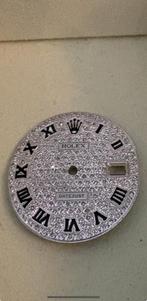 Rolex datejust 36mm wijzerplaat met echte diamanten, Staal, Rolex, Polshorloge, Ophalen of Verzenden