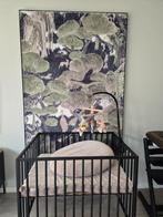 Box met matras en hoes van Ilmaha, Ophalen, Gebruikt, Vierkant, Boxkleed