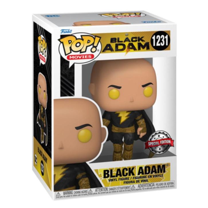 Funko Pop! Movies: Black Adam - Black Adam #1231 (Special Ed, Verzamelen, Poppetjes en Figuurtjes, Nieuw, Verzenden