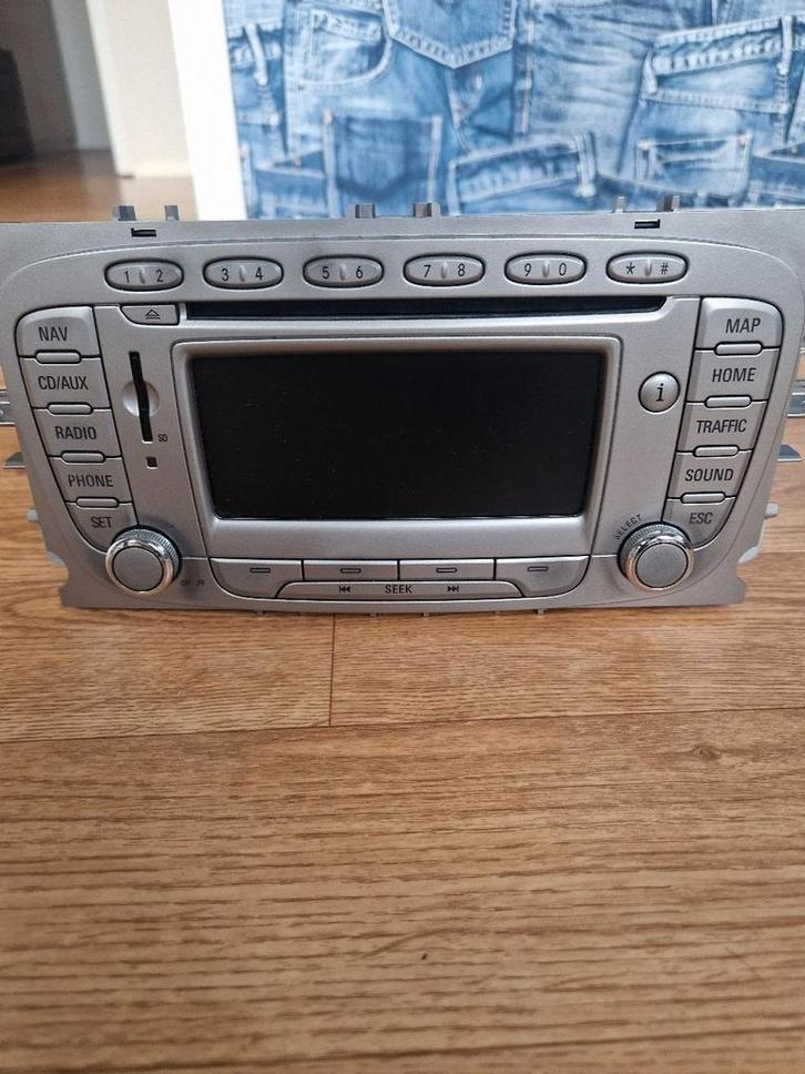 Ford Focus MK2 Originele Autoradio met Navigatie (station), Auto diversen, Autoradio's, Gebruikt, Ophalen of Verzenden