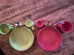 Trebimbi Kinderservies - 2 Sets, Ophalen of Verzenden, Gebruikt