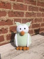 Gehaakte uil knuffel, Ophalen of Verzenden, Zo goed als nieuw, Overige typen