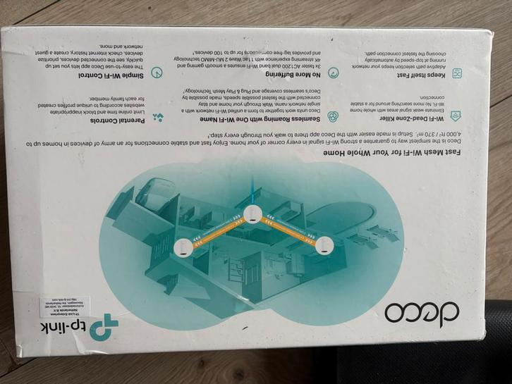 TP-Link Deco M4 Mesh WiFi Systeem, Computers en Software, Accesspoints, Nieuw, Ophalen