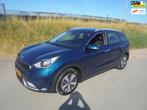 Kia Niro Kia Niro 1.6 gdi Hybrid automaat airco ecc lmv came, Euro 6, Parkeercamera, Blauw, Leder en Stof