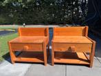 Houten Nachtkastjes Set, Ophalen, Gebruikt, Minder dan 45 cm, Minder dan 55 cm