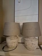Set van 2 mooie lampen, Ophalen of Verzenden, Zo goed als nieuw, Stof, Landelijk