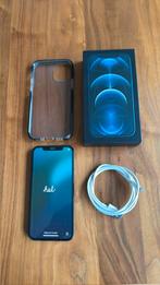 Iphone 12 pro, 128 GB, Pacific Blue, als nieuw, Telecommunicatie, Mobiele telefoons | Apple iPhone, Ophalen, 128 GB, Blauw, IPhone 12 Pro