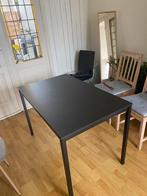 IKEA tafel 110x67cm zwart, 50 tot 100 cm, 100 tot 150 cm, Rechthoekig, Vier personen