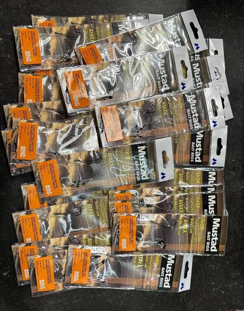 25x mustad paternosters op=op SET 2 incl. verzending, Watersport en Boten, Hengelsport | Zeevissen, Nieuw, Overige typen, Ophalen of Verzenden