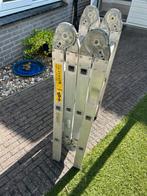 Opvouwbare ladder, Ophalen, Zo goed als nieuw, 2 tot 4 meter