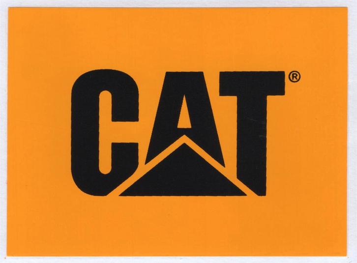 CAT sticker #1, Verzamelen, Stickers, Nieuw, Ophalen of Verzenden