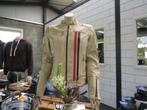 Nieuw leren damesjack retro look met bescherming maat 40, Motoren, Kleding | Motorkleding, Info@igmtrading.nl, Haaksbergen, Dames