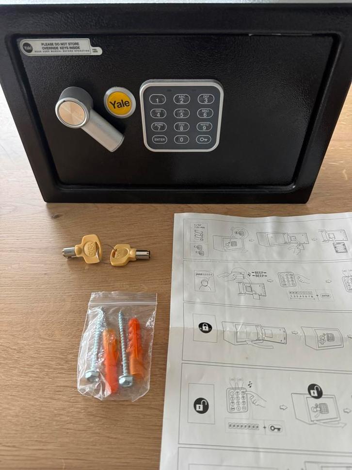 Yale kluis YSV/200/DB2 8.6L, Huis en Inrichting, Brandblussers en Brandkasten, Zo goed als nieuw, Ophalen of Verzenden