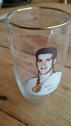 GLAS ANTON GEESINK judo OLYMPISCHE SPELEN 1964 PERFECTE STAA, Verzamelen, Zo goed als nieuw, Bierglas, Verzenden