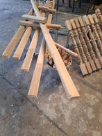 Trapleuning, massief beuken, spijlen, trapspijlen., Ophalen, Nieuw, Trap, 2 tot 4 meter