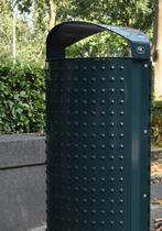 Constructo 100 buiten afvalbak, Ophalen, Gebruikt, 40 liter of meer, Rvs