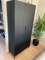 Mooie zwarte wandkast van Goossens, Ophalen, 200 cm of meer, Zo goed als nieuw, Minder dan 150 cm