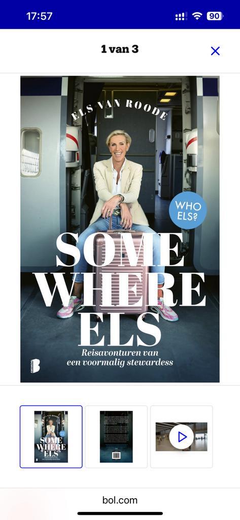 Some where els de roode leven van een stewardess, Boeken, Biografieën, Zo goed als nieuw, Overige, Ophalen of Verzenden