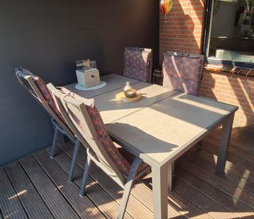 Tiera outdoor tuinset Edo met hartman tuinkussens  beschikbaar voor biedingen