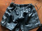 Nieuw staat leren short Awanstar maat L/XL € 50,incl verz, Ophalen of Verzenden, Zo goed als nieuw, Zwart, W36 - W38 (confectie 52/54)