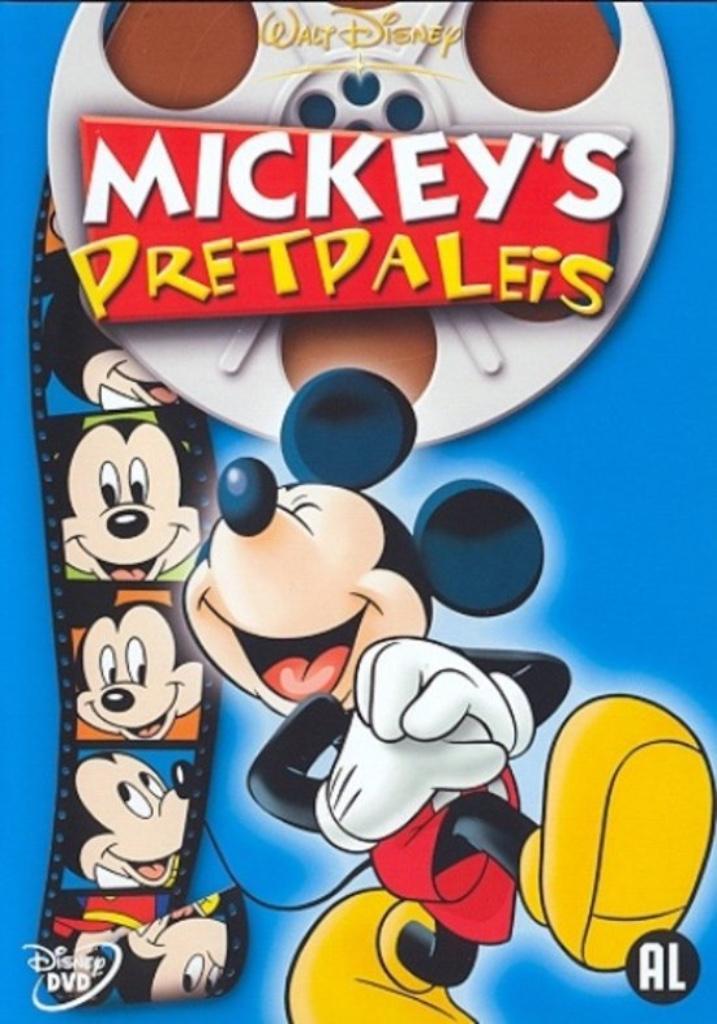 Mickey's Pretpaleis, Cd's en Dvd's, Dvd's | Tekenfilms en Animatie, Nieuw in verpakking, Amerikaans, Alle leeftijden, Ophalen of Verzenden