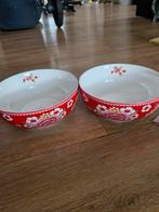 Room Seven kommen - rood, 16,5 cm (2 stuks), Ophalen, Zo goed als nieuw, Kom(men), Overige stijlen