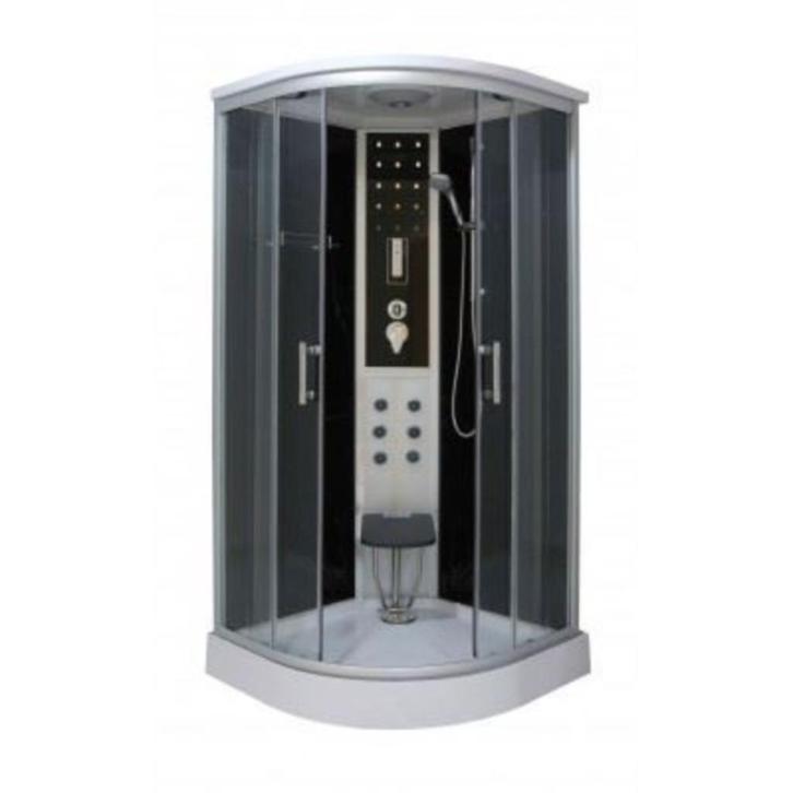 Complete Gesloten Douchecabine 90x90x215 met Dak Kitvrij, Doe-het-zelf en Verbouw, Sanitair, Nieuw, Douche, Glas, Ophalen