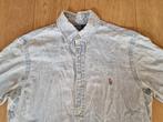 Blauwe Ralph Lauren Polo blouse S., Ralph Lauren Polo, Blauw, Halswijdte 38 (S) of kleiner, Ophalen of Verzenden