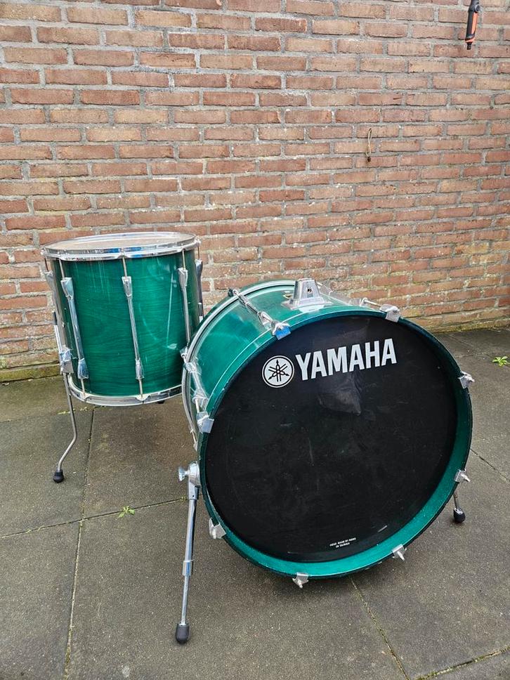 Yamaha Stage Custom Shell Set - Groen, Muziek en Instrumenten, Drumstellen en Slagwerk, Gebruikt, Yamaha, Ophalen