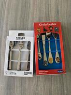 Kinderbestek Sets - Fabler & Sola - Nieuw, Nieuw, Ophalen of Verzenden, Rvs of Chroom, Vaatwasserbestendig
