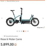 Riese & Müller Carrie met 725Wh accu, Fietsen en Brommers, Fietsen | Bakfietsen, Overige merken, Ophalen of Verzenden, 2 kinderen