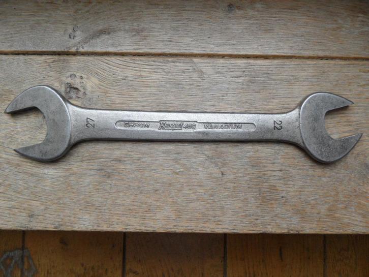 Hazet 450 steeksleutel 22 24 27 ingeslagen nummers, Auto diversen, Autogereedschap, Gebruikt, Ophalen of Verzenden