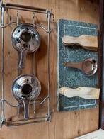 Vintage Steengrill "Economic" Compleet Set Keukenbenodigdhed, Ophalen