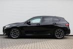 BMW 1 Serie 120 M Sport Automaat / Sportstoelen / Achteruitr, Gebruikt, 156 pk, Met garantie (alle), Zwart