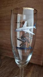 Vintage KLM DC8 Glas(Schiphol Airport), Verzamelen, Luchtvaart en Vliegtuigspotten, Ophalen, Zo goed als nieuw, Overige typen