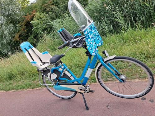 SPARTA AMAZON DYNAMIC moederfiets met kinderzitjes, Fietsen en Brommers, Fietsen | Dames | Moederfietsen, Zo goed als nieuw, Sparta