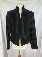Korte blazer jasje Pauw Amsterdam zwart grijze krijtstreep, Kleding | Dames, Ophalen, Zwart, Maat 42/44 (L), Pauw