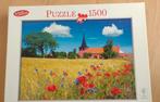 Bornholm Denemarken puzzel 1500st COMPLEET, Hobby en Vrije tijd, Ophalen of Verzenden, Meer dan 1500 stukjes, Zo goed als nieuw